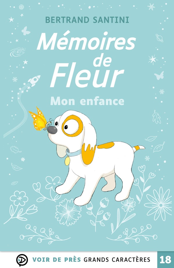 MEMOIRES DE FLEUR MON ENFANCE - GRANDS CARACTERES, EDITION ACCESSIBLE POUR LES MALVOYANTS