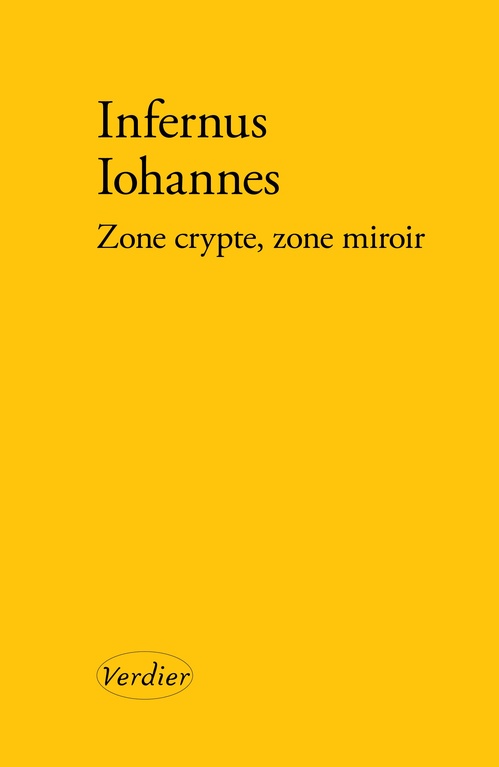 ZONE CRYPTE, ZONE MIROIR - RETOUR AU GOUDRON