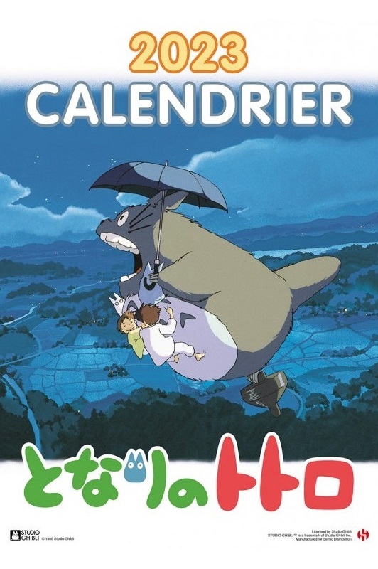 MON VOISIN TOTORO CALENDRIER 2023