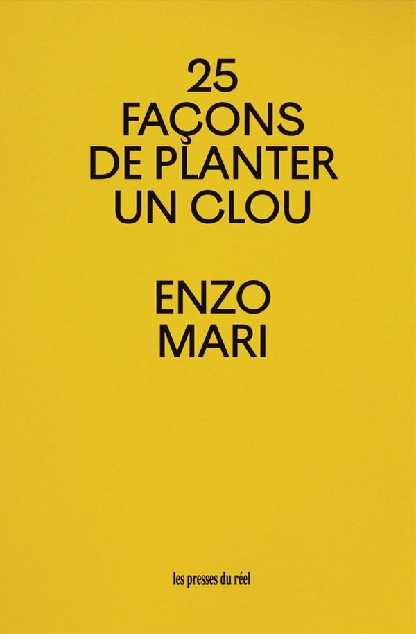 25 FACONS DE PLANTER UN CLOU