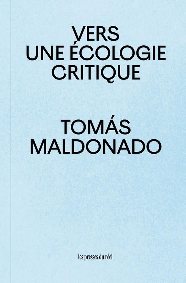VERS UNE ECOLOGIE CRITIQUE