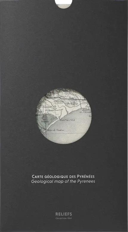 CARTE - CARTE GEOLOGIQUE DES PYRENEES-GEOGRAPHIE NOSTALGIQUE