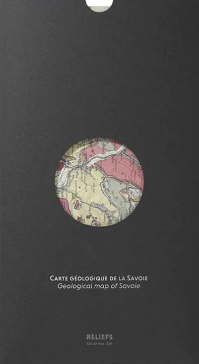 CARTE - CARTE GEOLOGIQUE DE LA SAVOIE - GEOGRAPHIE NOSTALGI