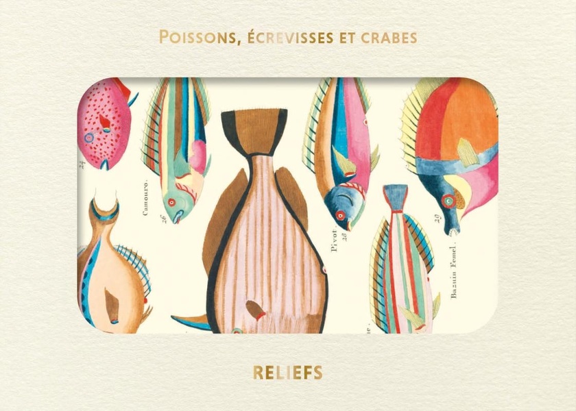 LIVRE D'IMAGES - POISSONS, ECREVISSES ET CRABES