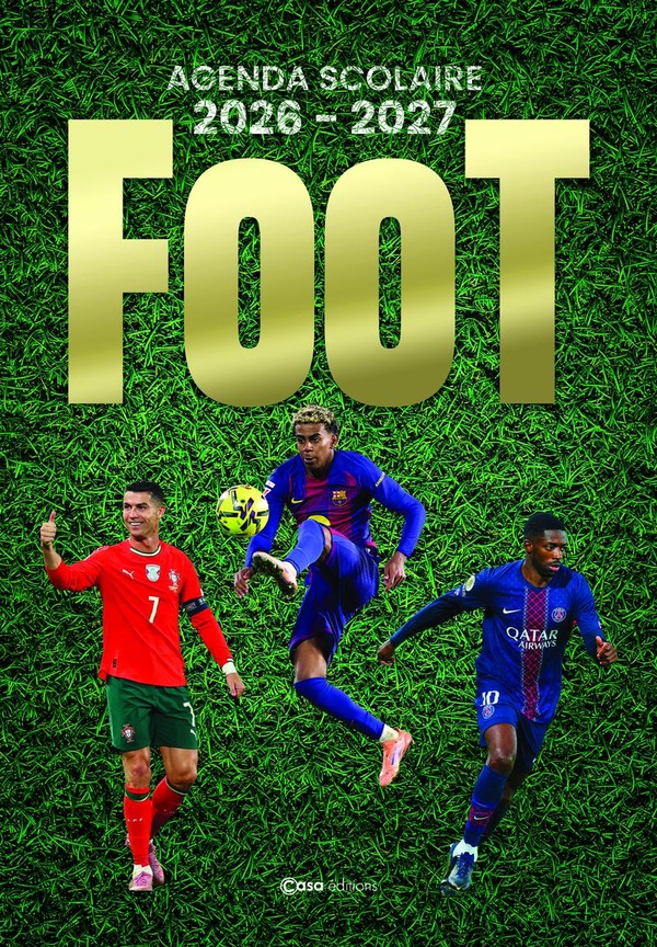 AGENDA SCOLAIRE FOOT 2026-2027