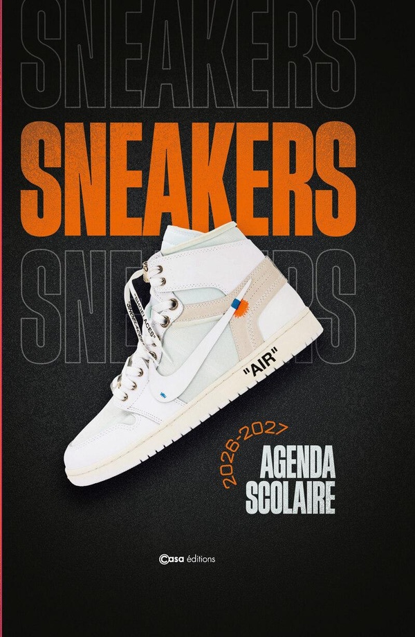 AGENDA SCOLAIRE SNEAKERS 2026-2027