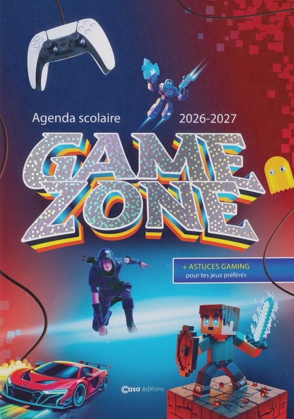 AGENDA SCOLAIRE GAME ZONE 2026-2027