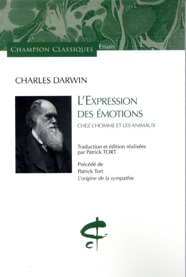 L'EXPRESSION DES EMOTIONS CHEZ L'HOMME ET LES ANIMAUX
