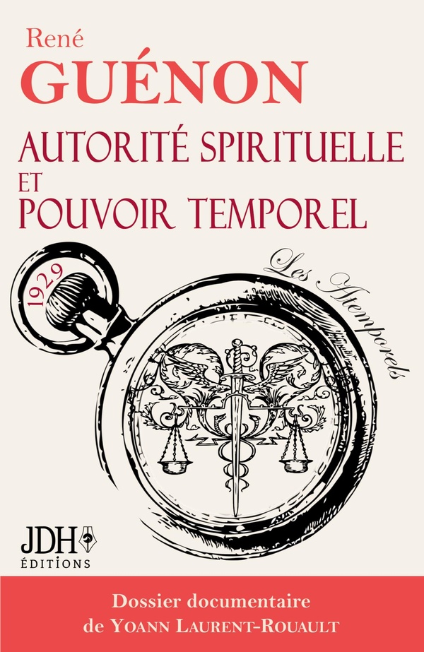 AUTORITE SPIRITUELLE ET POUVOIR TEMPOREL - EDITION 2024 DOSSIER DOCUMENTA