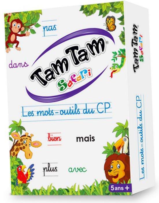 TAM TAM SAFARI - LES MOTS-OUTILS DU CP - JEU DE LECTURE