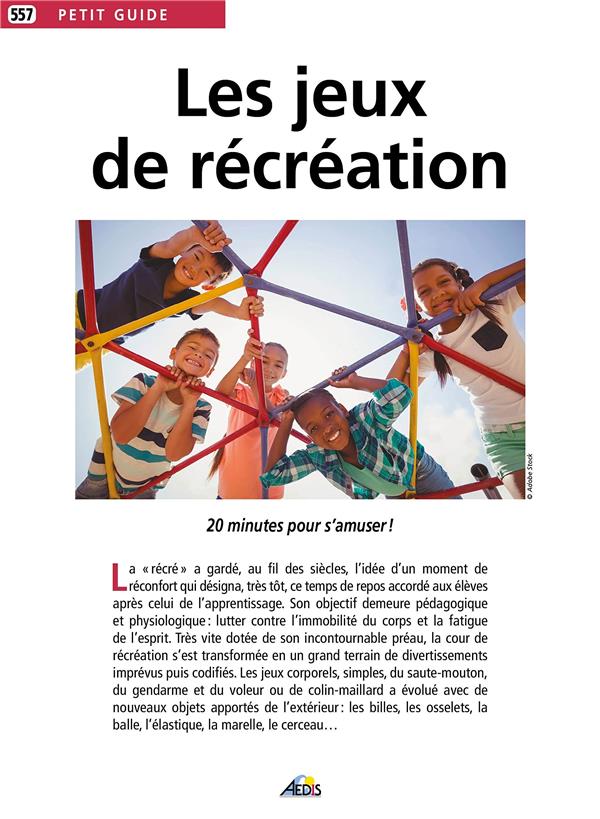 JEUX DE RECREATION