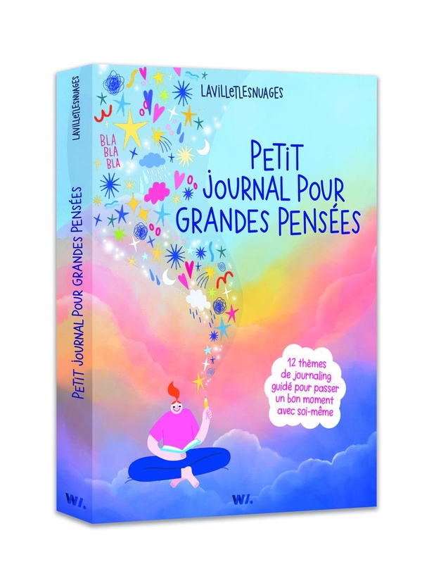 PETIT JOURNAL POUR GRANDES PENSEES ! - 12 THEMES DE JOURNALING GUIDE POUR PASSER UN BON MOMENT AVEC