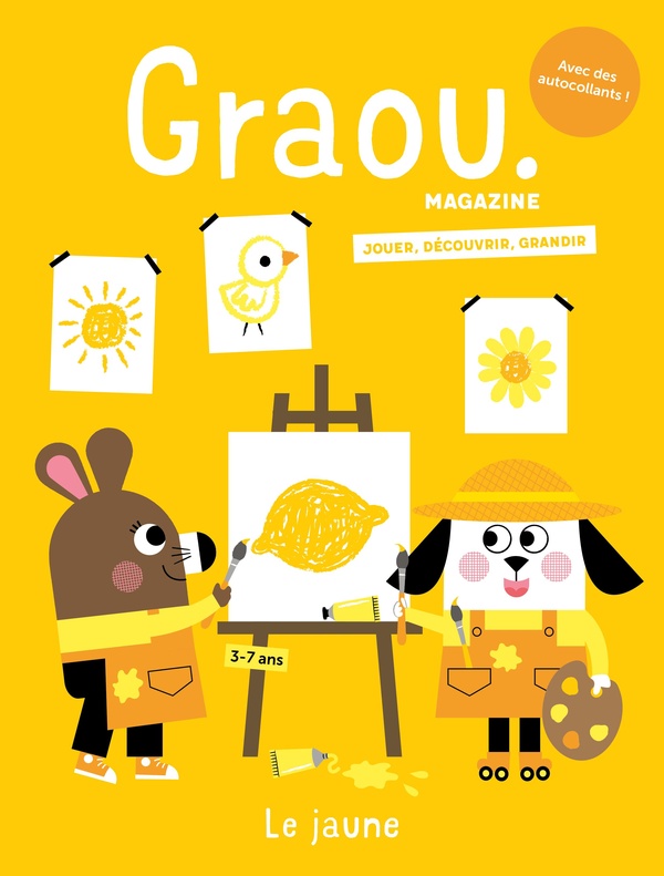 MAGAZINE GRAOU N 53 - LE JAUNE - AVRIL/MAI 2026