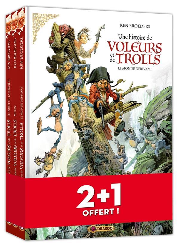 HISTOIRE DE VOLEURS ET DE TROLLS (UNE) - T01 - UNE HISTOIRE DE VOLEURS ET DE TROLLS - PACK PROMO VOL