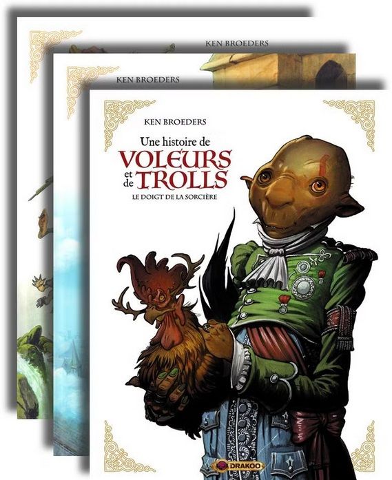 HISTOIRE DE VOLEURS ET DE TROLLS (UNE) - T01 - UNE HISTOIRE DE VOLEURS ET DE TROLLS - PACK PROMO VOL