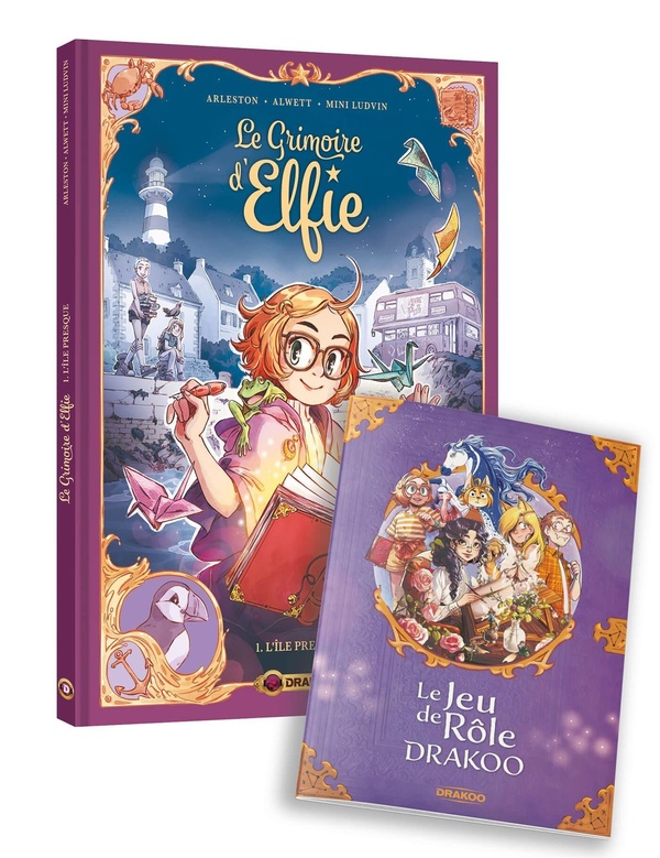 LE GRIMOIRE D'ELFIE - T01 - LE GRIMOIRE D'ELFIE - VOL. 01 + JEU DE ROLE OFFERT - EDITION LIMITEE - L