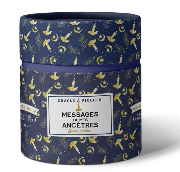 BOITE ORACLE MESSAGES DE MES ANCETRES - 40 CARTES MESSAGES