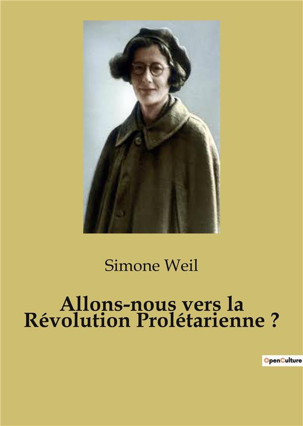 ALLONS NOUS VERS LA REVOLUTION PROLETARIENNE