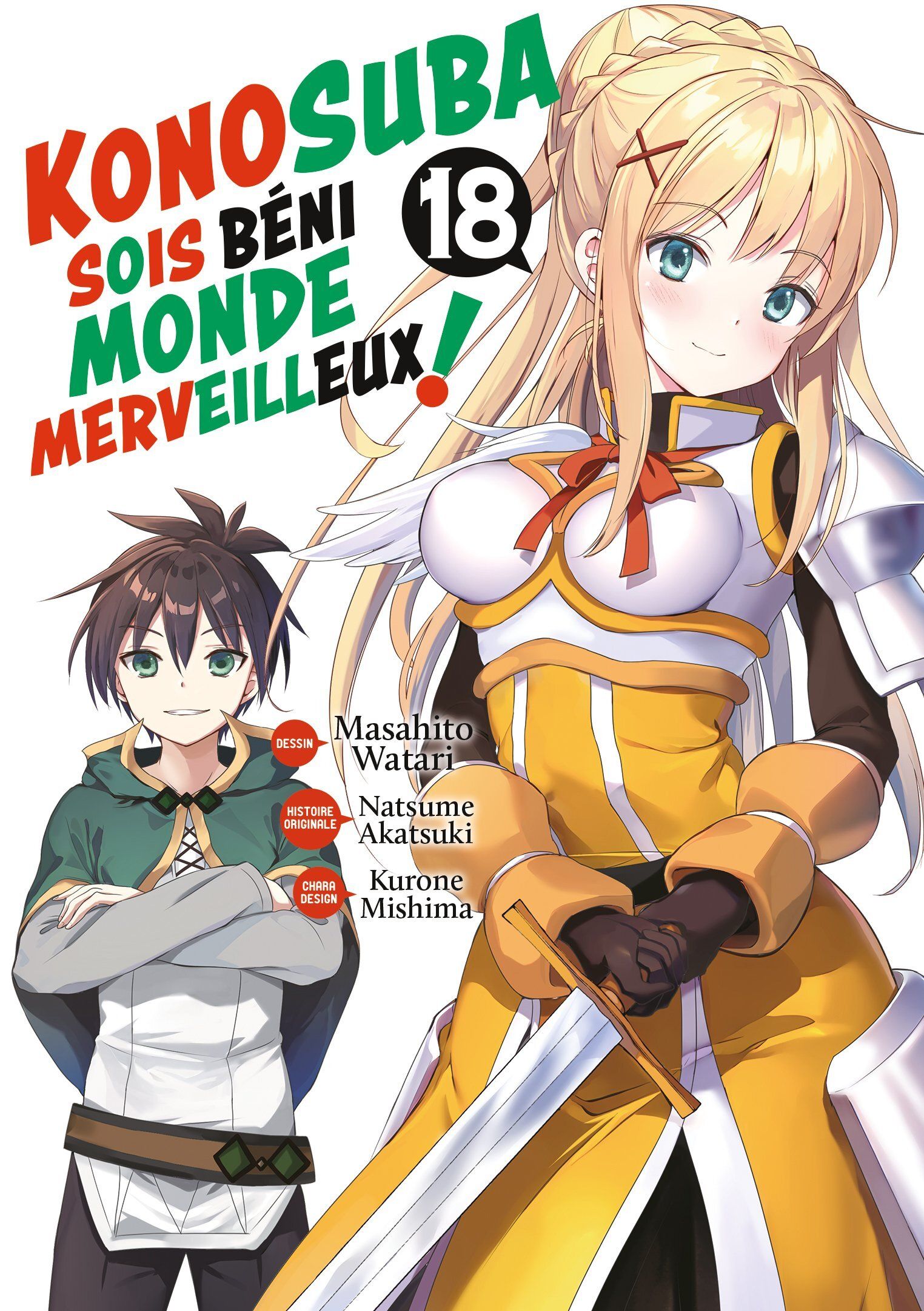 KONOSUBA : SOIS BENI MONDE MERVEILLEUX ! - TOME 18