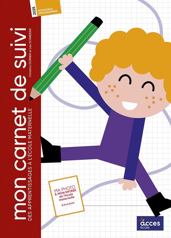 MON CARNET DE SUIVI DES APPRENTISSAGES A L'ECOLE MATERNELLE