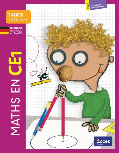 MATHS EN CE1 - CAHIER DE L'ELEVE BILINGUE - EDITION BILINGUE