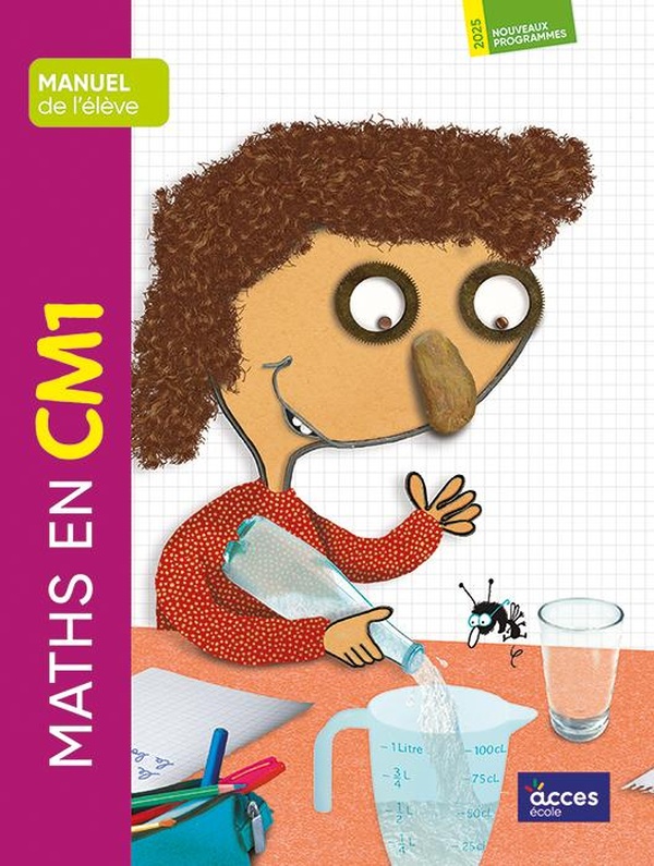 MATHS EN CM1 - MANUEL DE L'ELEVE