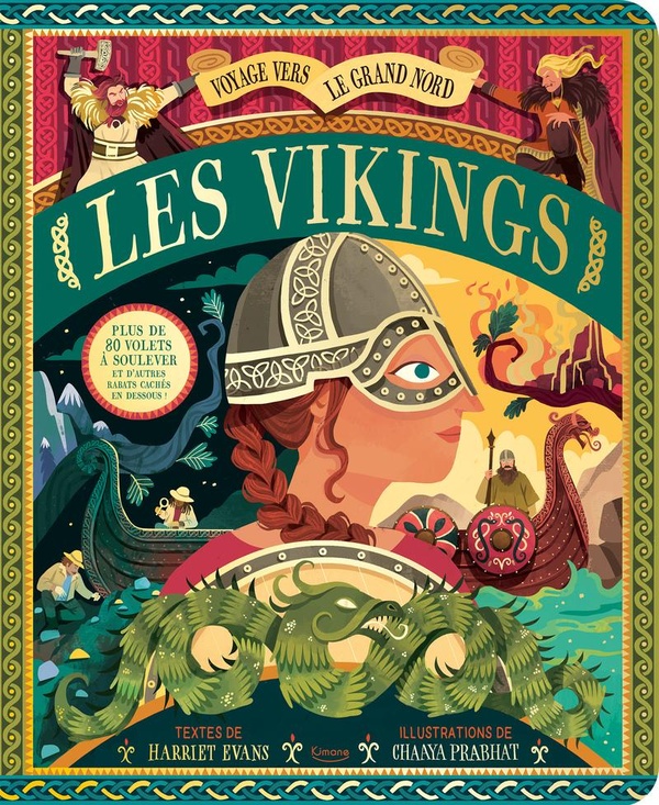 LES VIKINGS - PLUS DE 80 VOLETS A SOULEVER ET D'AUTRES RABATS CACHES EN DESSOUS !