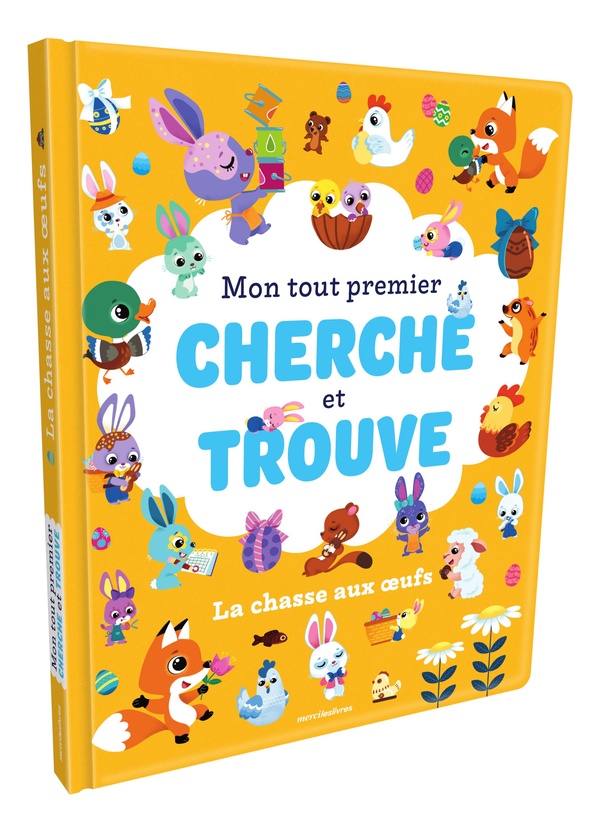 MON TOUT PREMIER CHERCHE ET TROUVE - LA CHASSE AUX OEUFS - + DE 50 ELEMENTS A REPERER !