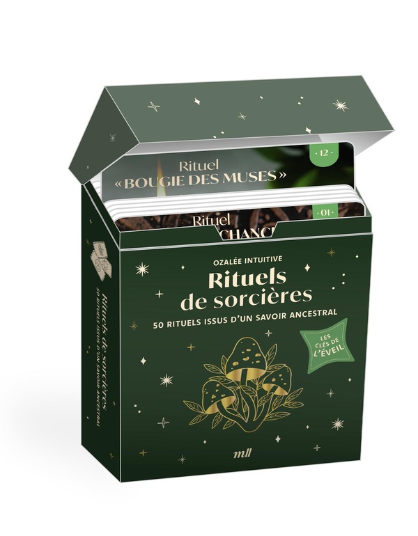 COFFRET - RITUELS DE SORCIERES - 50 RITUELS ISSUS D'UN SAVOIR ANCESTRAL