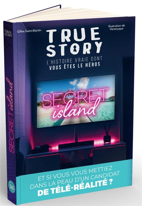 TRUE STORY POP CULTURE - SECRET ISLAND, LIVRE DONT VOUS ETES LE HEROS ADULTE