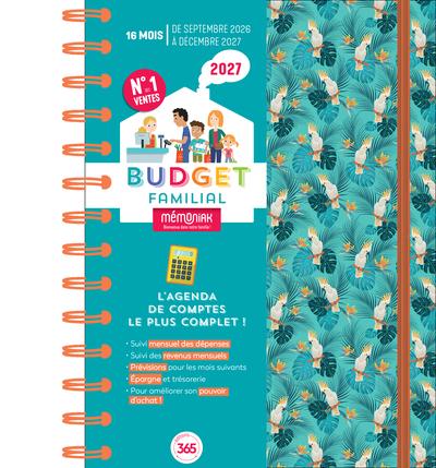 BUDGET FAMILIAL MEMONIAK 2027, SEPTEMBRE 2026 A DECEMBRE 2027