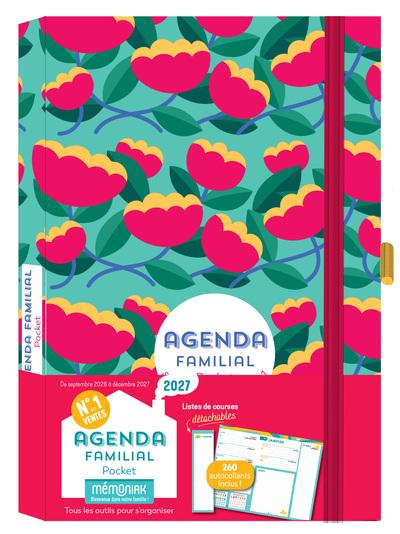 AGENDA FAMILIAL MEMONIAK POCKET, SEPT. 2026 A DEC. 2027
