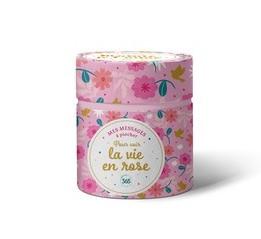 MES MESSAGES A PIOCHER - POUR VOIR LA VIE EN ROSE