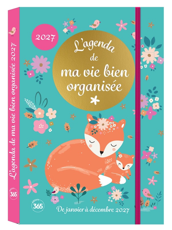 AGENDA POCKET MA VIE BIEN ORGANISEE 2027 12 MOIS