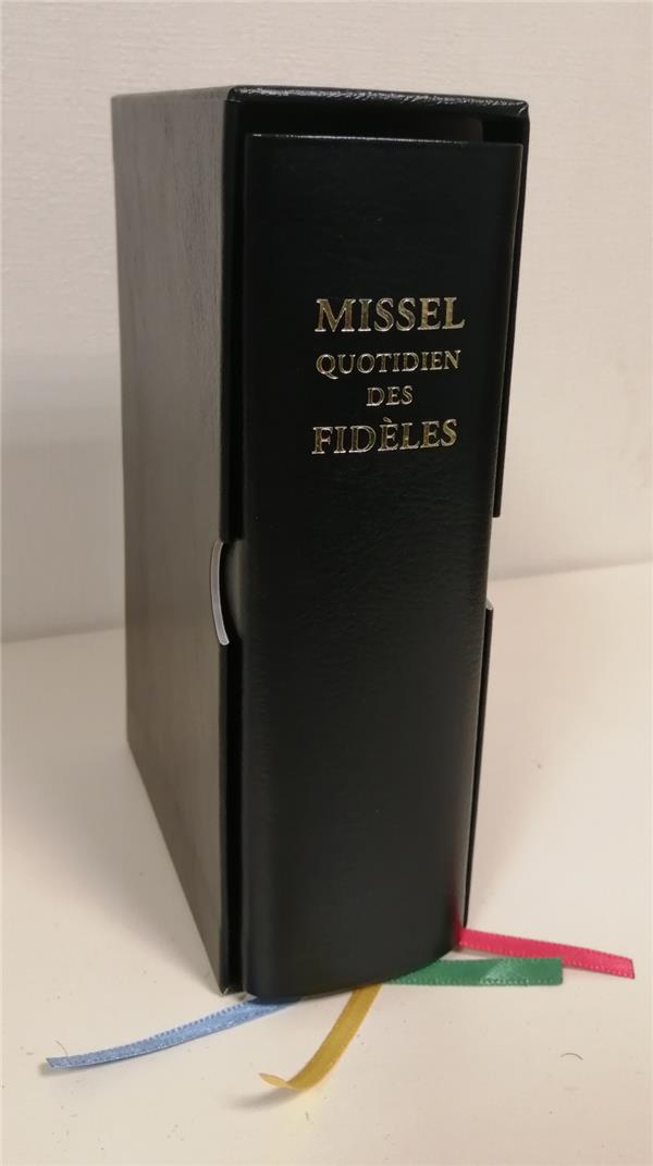MISSEL QUOTIDIEN DES FIDELES - NOIR (3E EDITION)