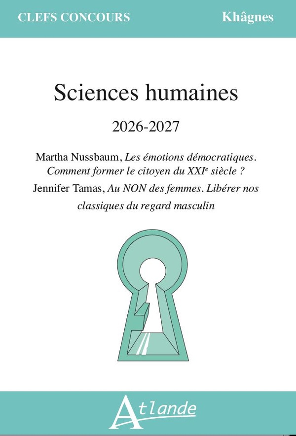 SCIENCES HUMAINES 2026-2027 - MARTHA NUSSBAUM, LES EMOTIONS DEMOCRATIQUES. COMMENT FORMER LE CITOYEN
