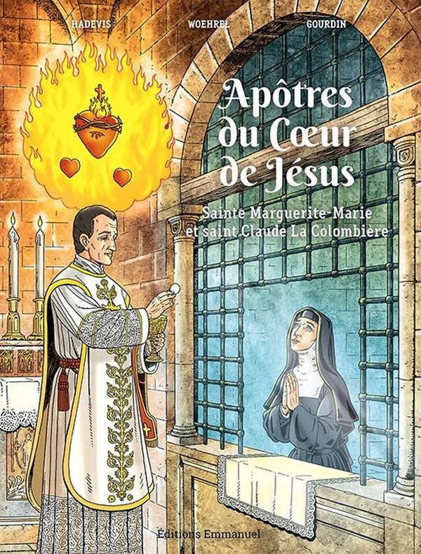 APOTRES DU COEUR DE JESUS BD - SAINTE MARGUERITE-MARIE ET SAINT CLAUDE LA COLOMBIERE - EDITION ILLU