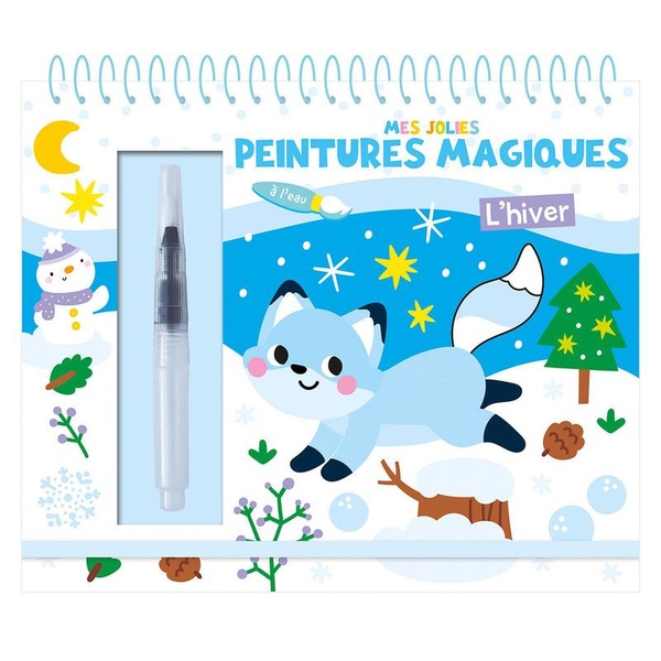 MES JOLIES PEINTURES MAGIQUES - L'HIVER