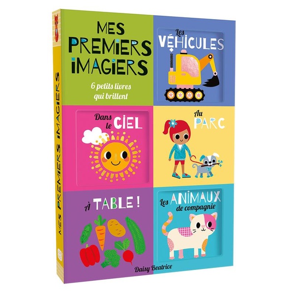 MES PREMIERS IMAGIERS - 6 PETITS LIVRES QUI BRILLENT