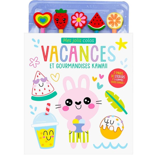 MES JOLIS COLOS - VACANCES ET GOURMANDISES KAWAII
