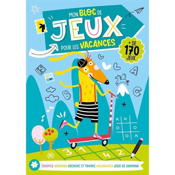MON BLOC DE JEUX POUR LES VACANCES