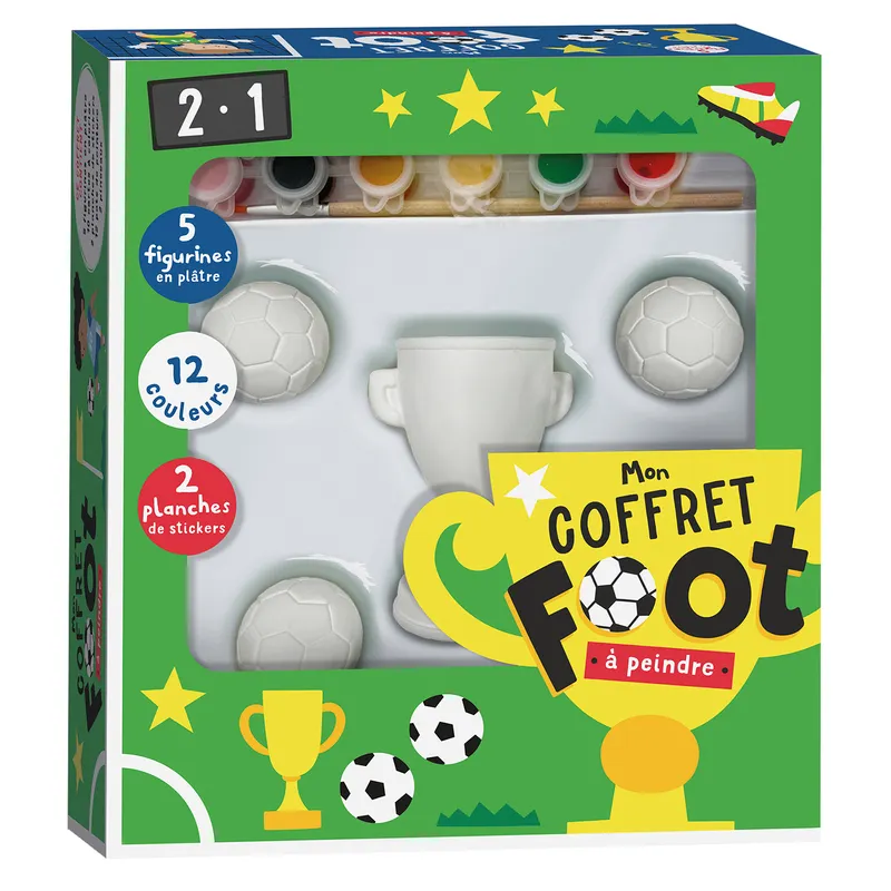 MON COFFRET FOOT A PEINDRE