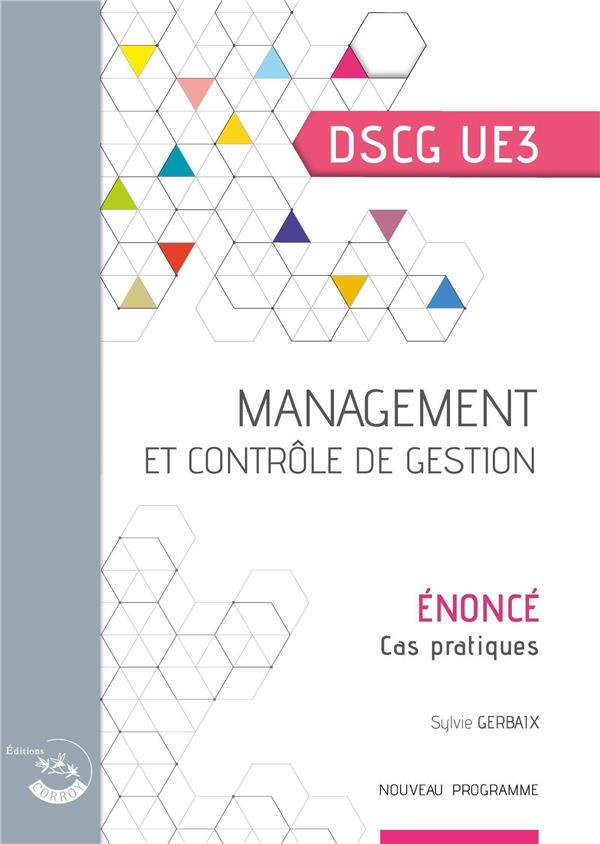 MANAGEMENT ET CONTROLE DE GESTION - CORRIGE