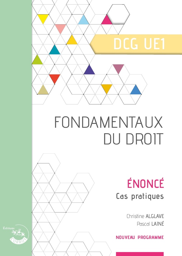 UE1- FONDAMENTAUX DU DROIT - ENONCE
