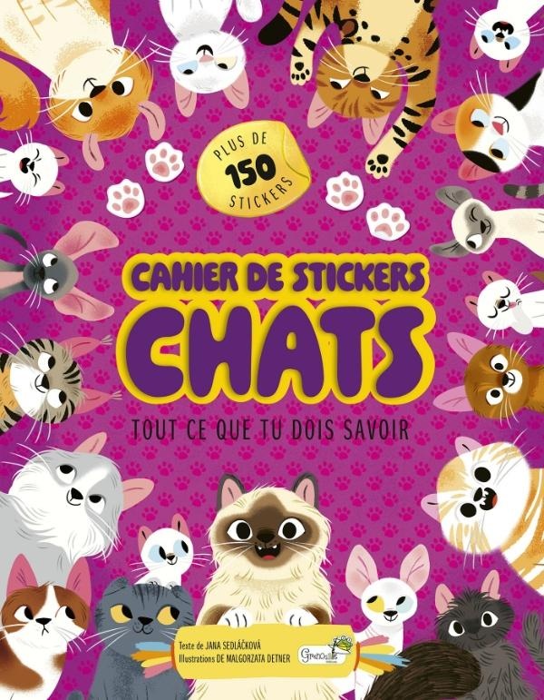 CAHIER DE STICKERS CHATS : TOUT CE QUE TU DOIS SAVOIR