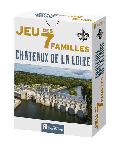 JEU DES 7 FAMILLES CHATEAUX DE LA LOIRE
