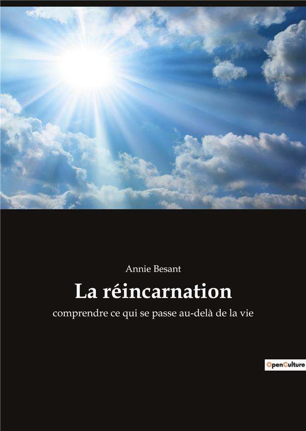 LA REINCARNATION - COMPRENDRE CE QUI SE PASSE AU