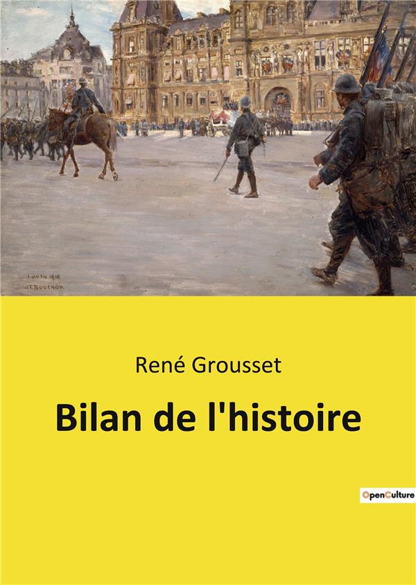 BILAN DE L HISTOIRE
