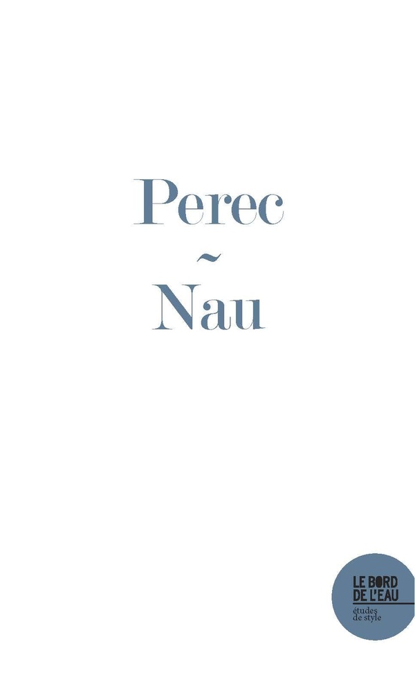 GEORGES PEREC, LES BOMBES DU TEMPS