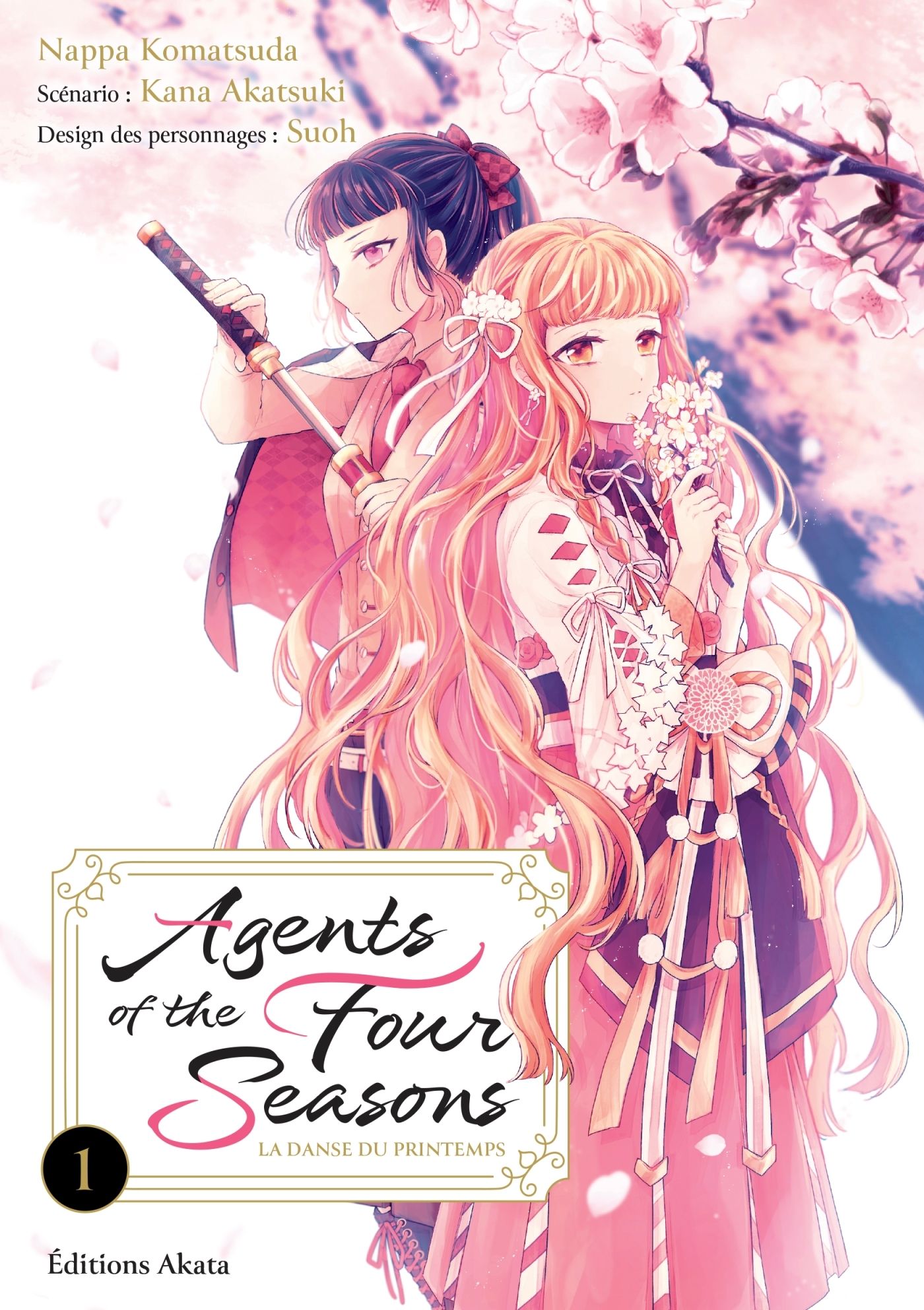 AGENTS OF THE FOUR SEASONS (MANGA) - TOME 01 (VF) - LA DANSE DU PRINTEMPS